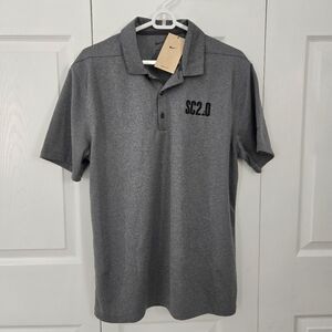 Nike Gray Polo Shirt